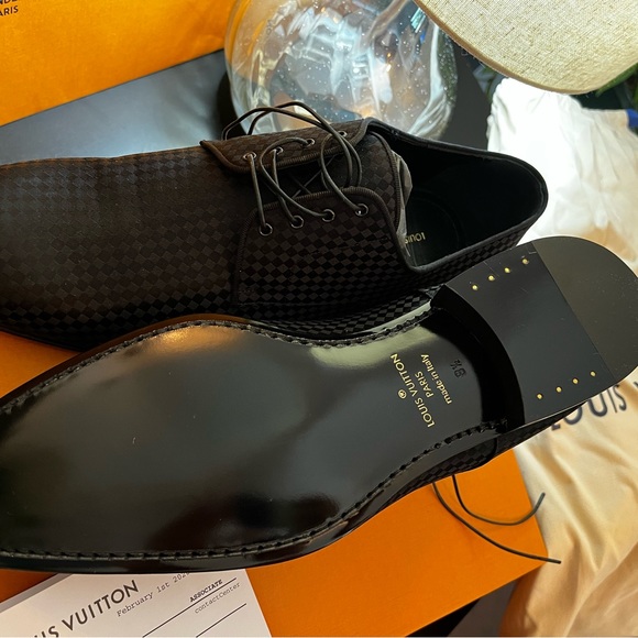 BRAND NEW Louis Vuitton Solferino Derby Mens Shoe - Picture 4 of 6